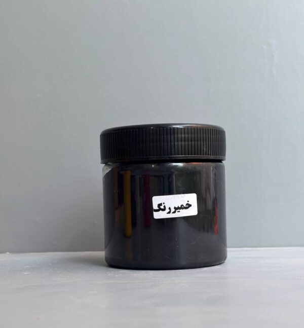 رنگ خمیری مشکی250 گرمی