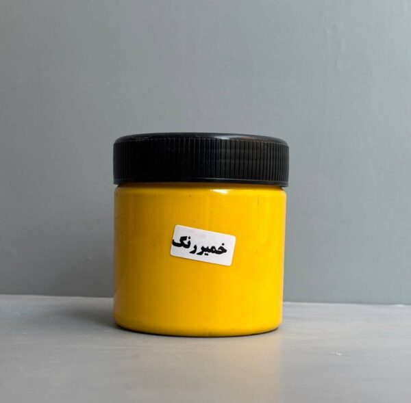 رنگ خمیری زرد 250 گرمی