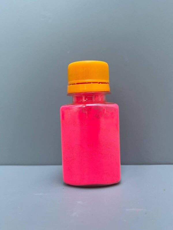رنگ فلورسنت صورتی 25 گرمی