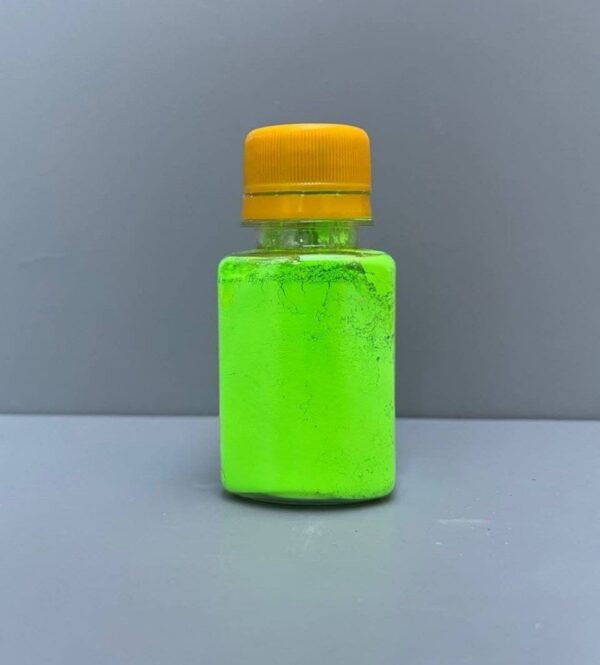 رنگ فلورسنت سبز 25 گرمی