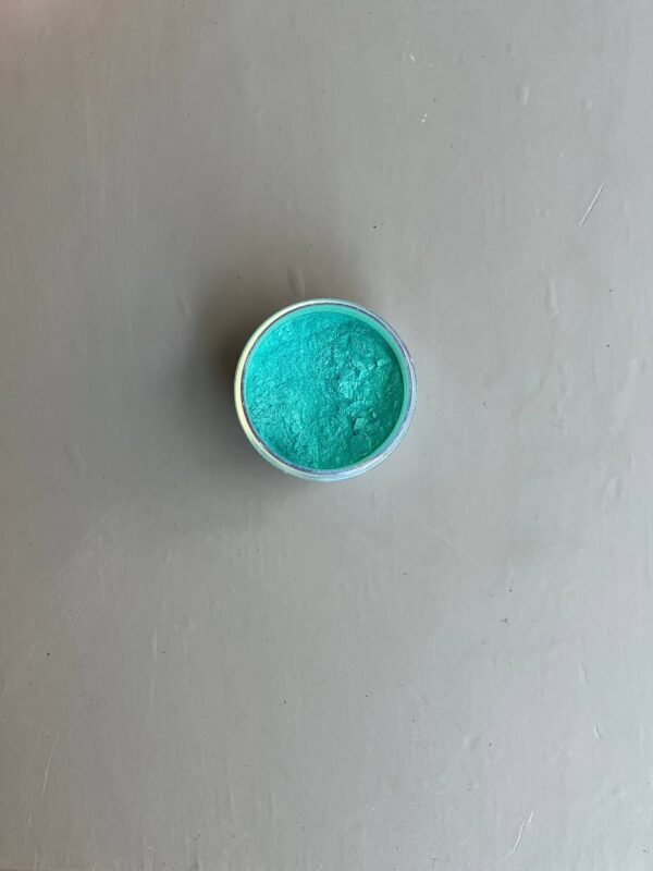 پودر متالیک فیروزه ای 10 گرمی