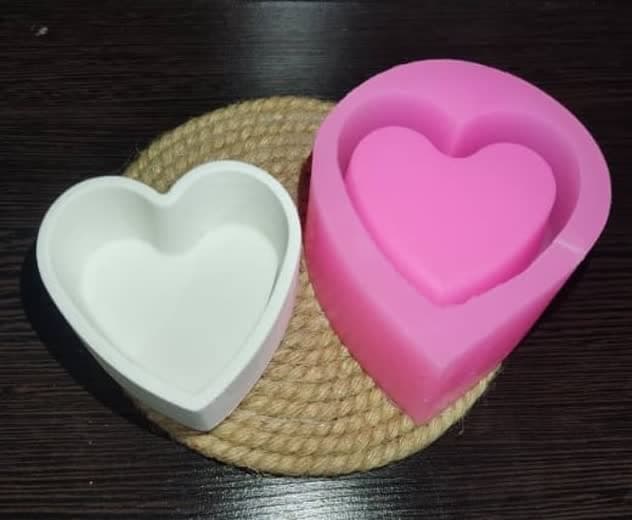 قالب سیلیکونی قلبی